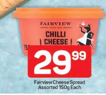 Fairview Cheese Spread Assorted 150g Each