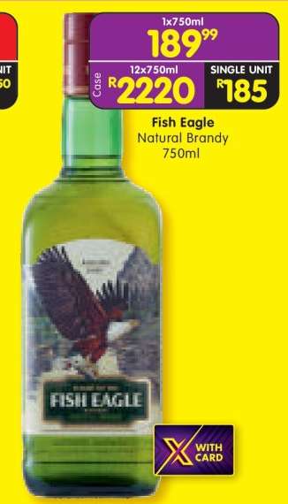 Fish Eagle Natural Brandy 750ml