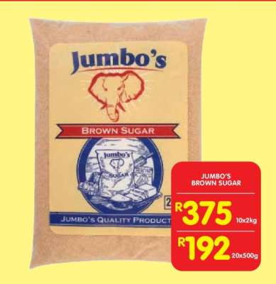 JUMBO’S BROWN SUGAR