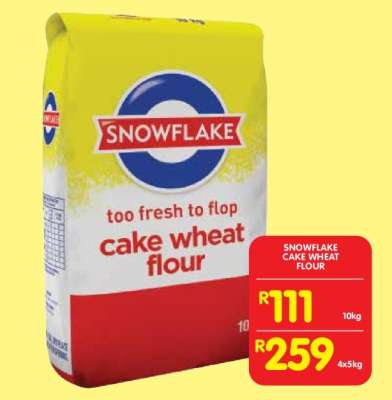 SNOWFLAKE CAKE WHEAT FLOUR