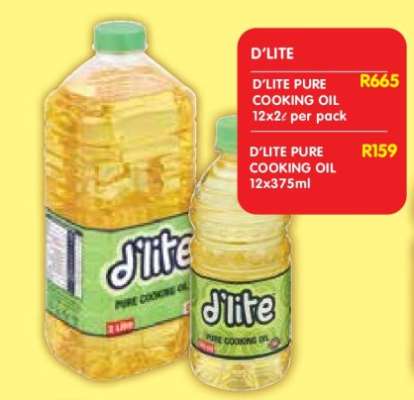 D'LITE Pure Cooking Oil