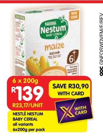 Nestlé Nestum Baby Cereal