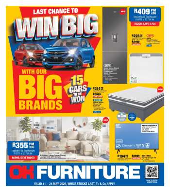 OK Furniture catalogue  - 11/05/2026 - 24/05/2026.