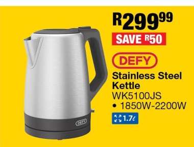 DEFY Stainless Steel Kettle