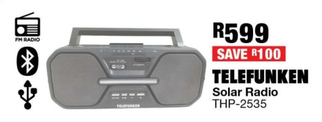 TELEFUNKEN Solar Radio THP-2535
