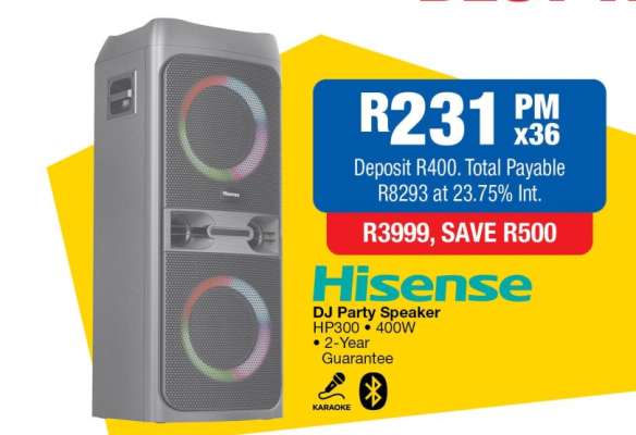 Hisense DJ Party Speaker