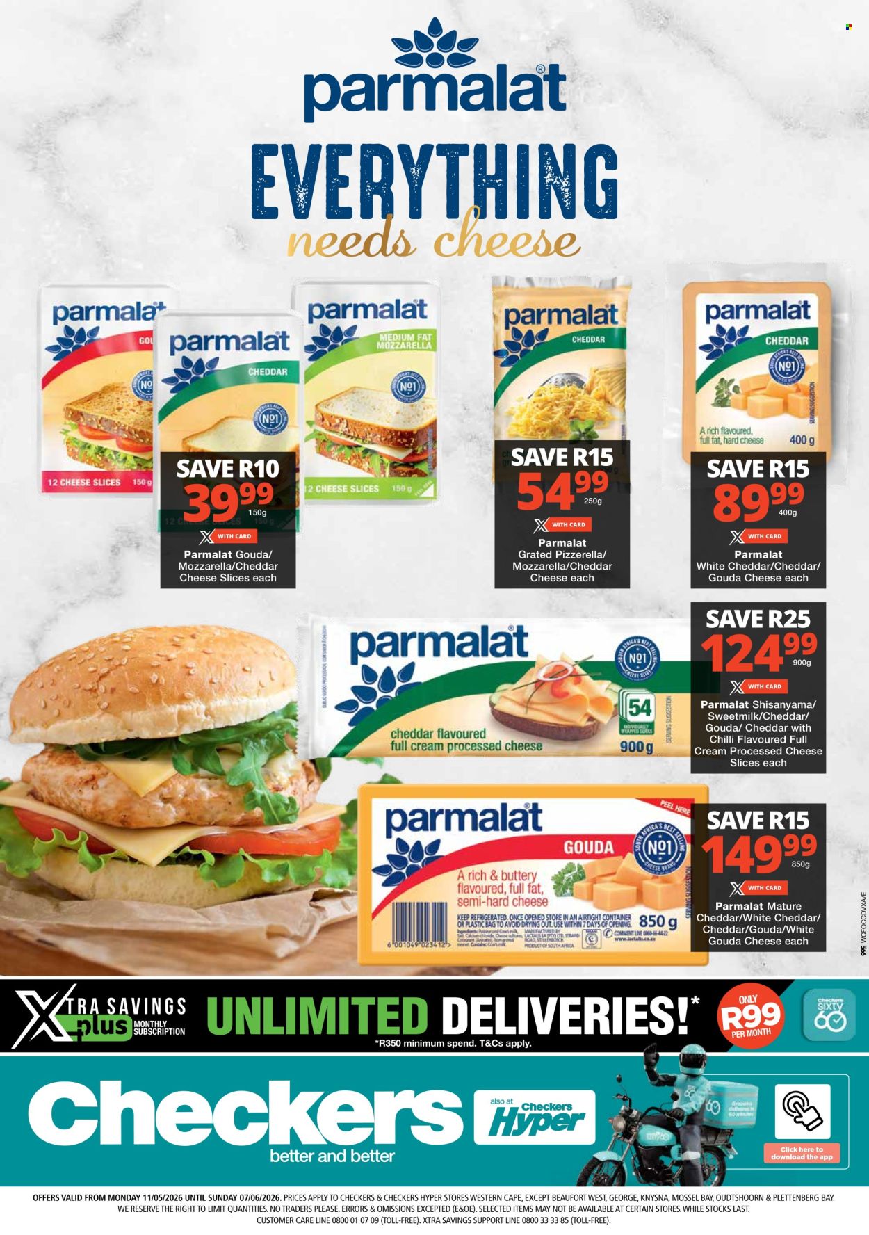 Checkers specials - 11/05/2026 - 07/06/2026. Page 1