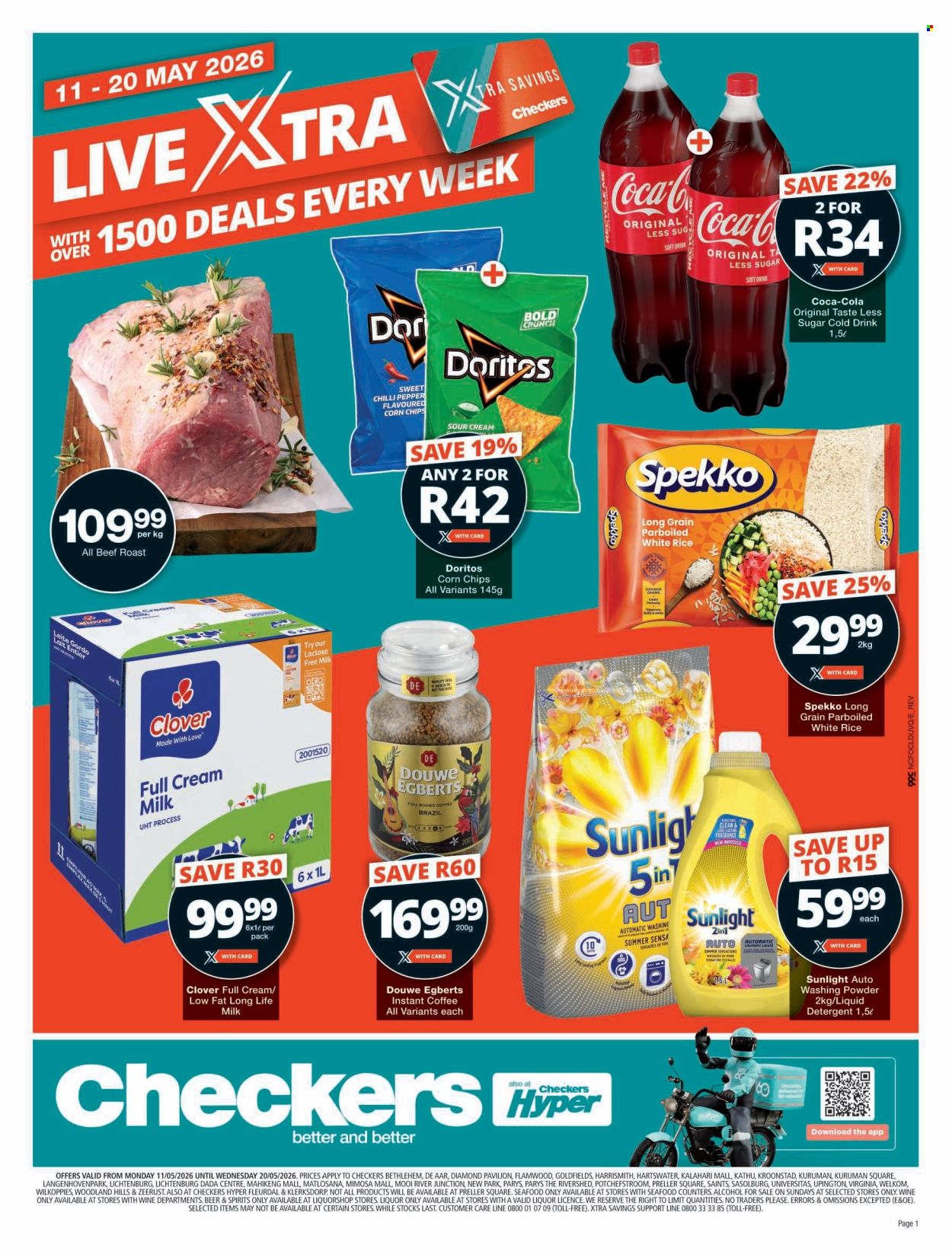 Checkers specials - 11/05/2026 - 20/05/2026. Page 1