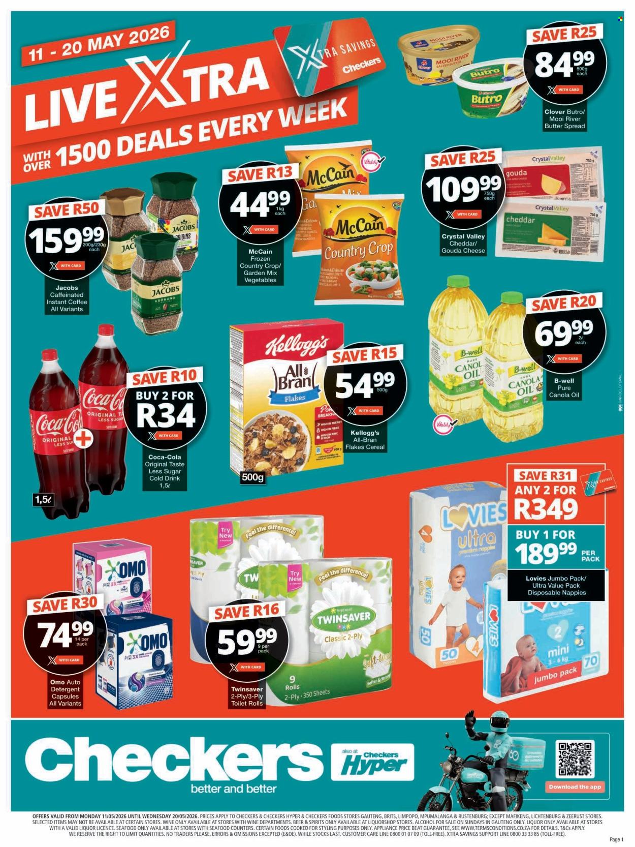 Checkers specials - 11/05/2026 - 20/05/2026. Page 1