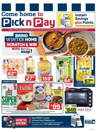 Pick n Pay QualiSave catalogue  - 11/05/2026 - 24/05/2026.