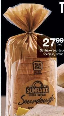 Sunbake Sourdough Speciality Bread
