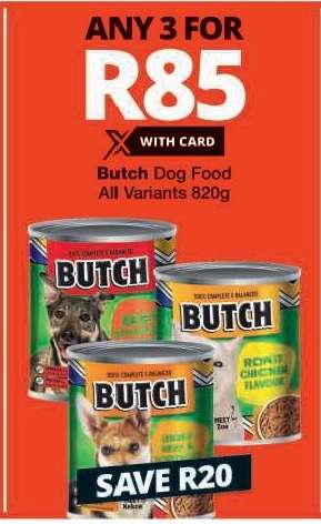 Butch Dog Food