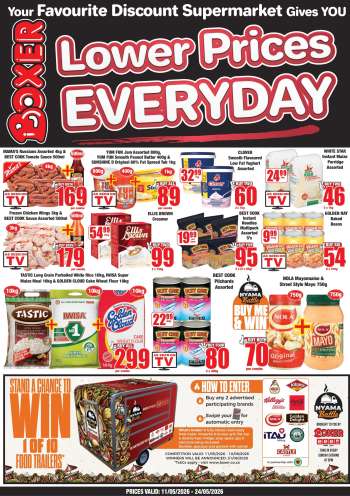 Boxer catalogue  - 11/05/2026 - 24/05/2026.