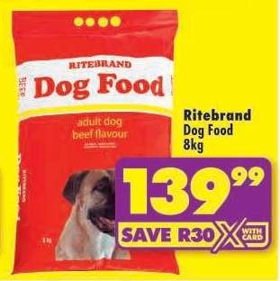 Ritebrand Dog Food 8kg