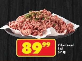 Value Ground Beef