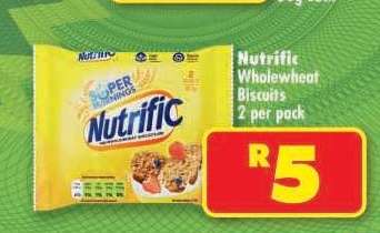 NUTRIFIC Wholewheat Biscuits