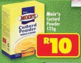 MOIR'S CUSTARD POWDER 125g