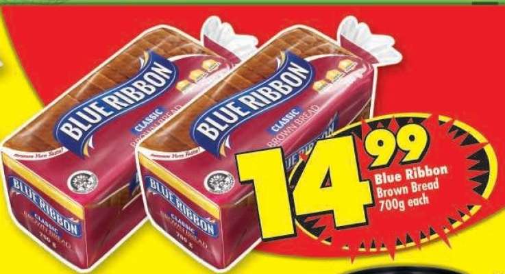 Blue Ribbon Brown Bread 700g