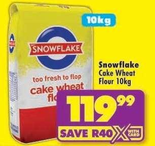 Snowflake Cake Wheat Flour-10kg