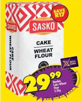 Sasko Cake Wheat Flour 2.5kg