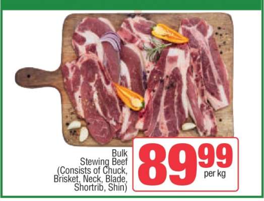 BULK STEWING BEEF