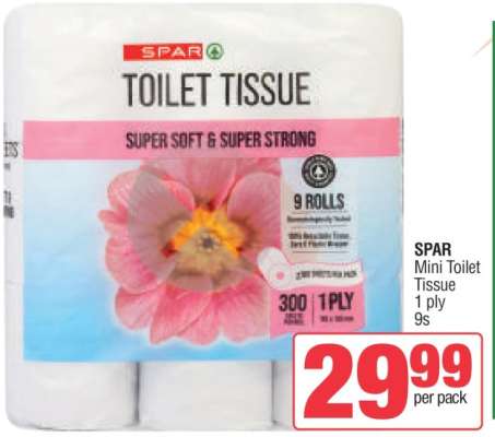 SPAR Mini Toilet Tissue