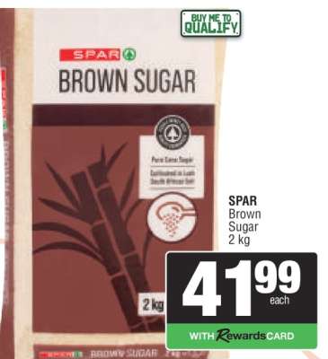 SPAR Brown Sugar 2 kg