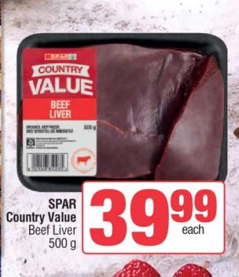 SPAR Country Value Beef Liver