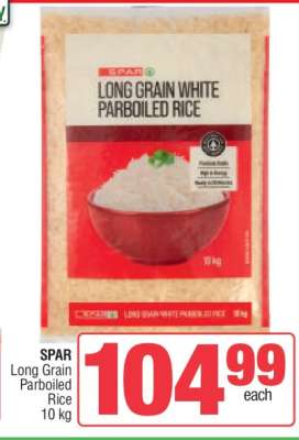 SPAR Long Grain Parboiled Rice