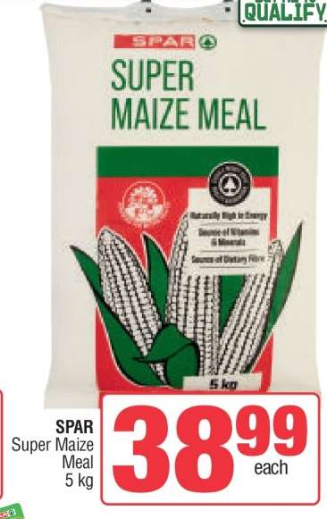 SPAR Super Maize Meal 5 kg