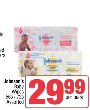 Johnson's Baby Wipes