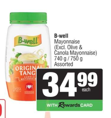B-well Mayonnaise