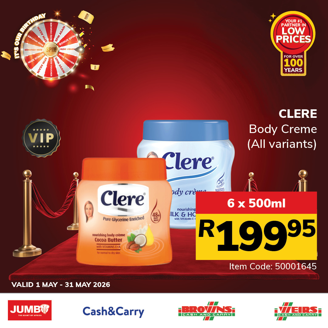 Jumbo Cash & Carry specials - 01/05/2026 - 31/05/2026. Page 4