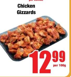 CHICKEN GIZZARDS