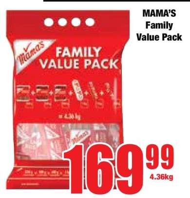 MAMA'S Family Value Pack