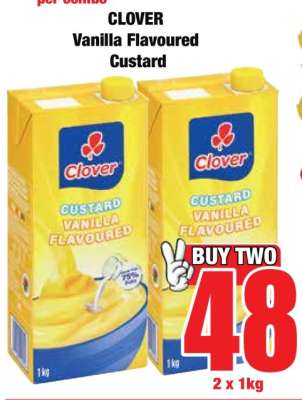 CLOVER Vanilla Flavoured Custard