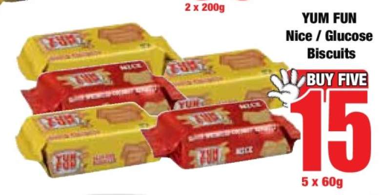 YUM FUN Nice / Glucose Biscuits
