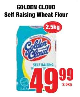 GOLDEN CLOUD SELF RAISING WHEAT FLOUR