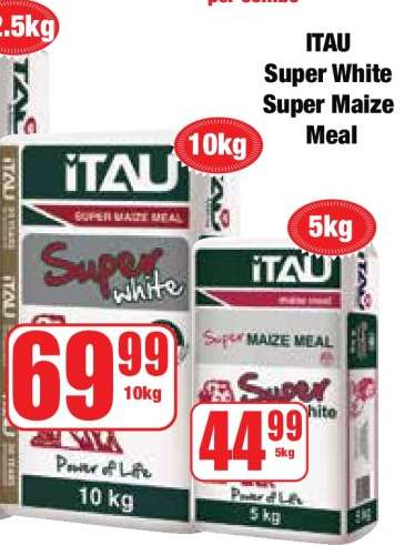 ITAU Super White Super Maize Meal