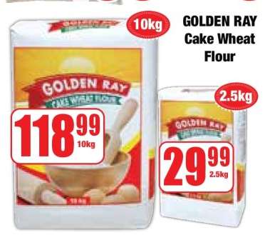 GOLDEN RAY CAKE WHEAT FLOUR 10kg