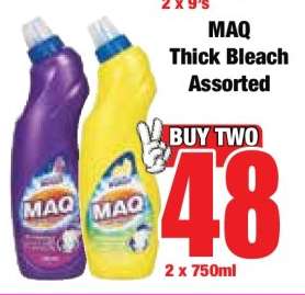 MAQ Thick Bleach Assorted