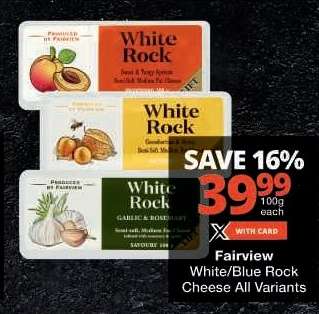 Fairview White/Blue Rock Cheese All Variants