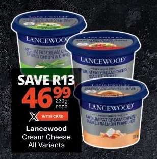 Lancewood Cream Cheese