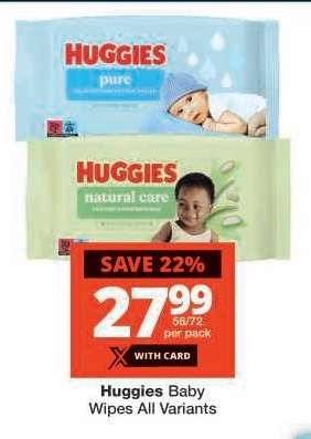 HUGGIES BABY WIPES all variants