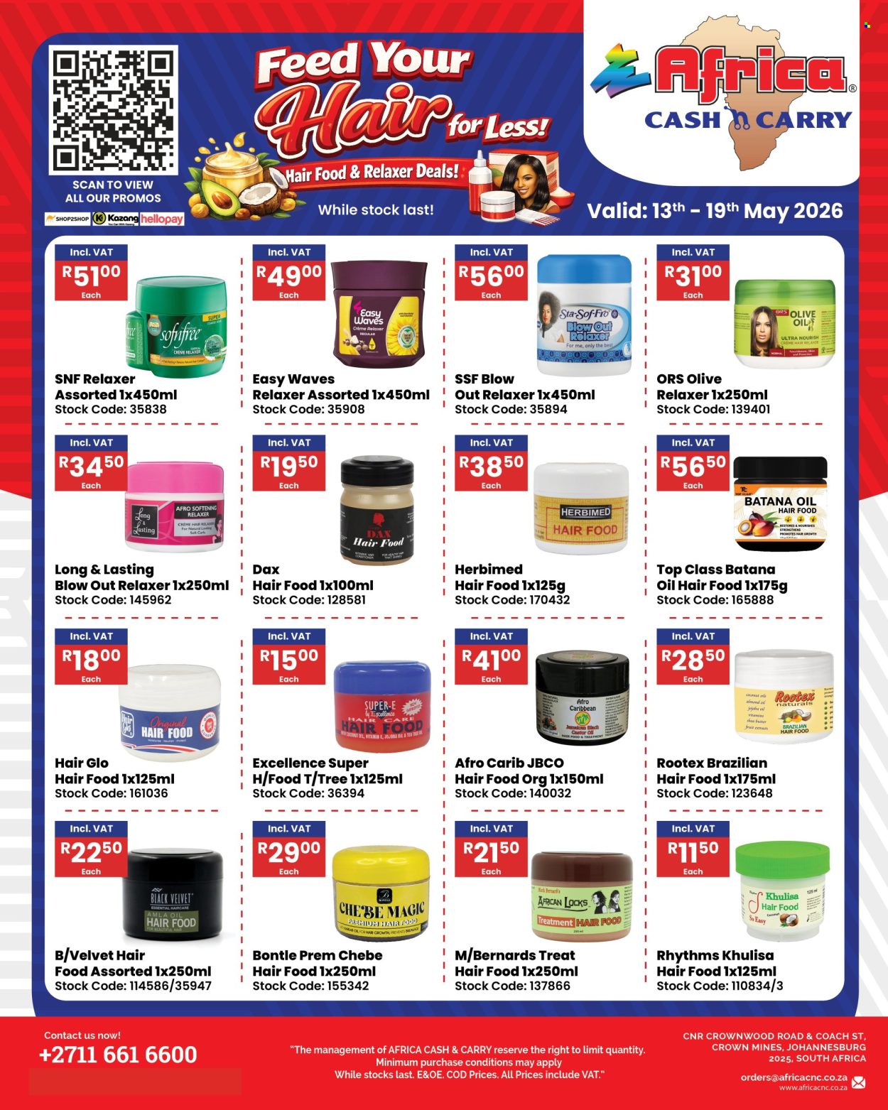 Africa Cash & Carry specials - 13/05/2026 - 19/05/2026. Page 1