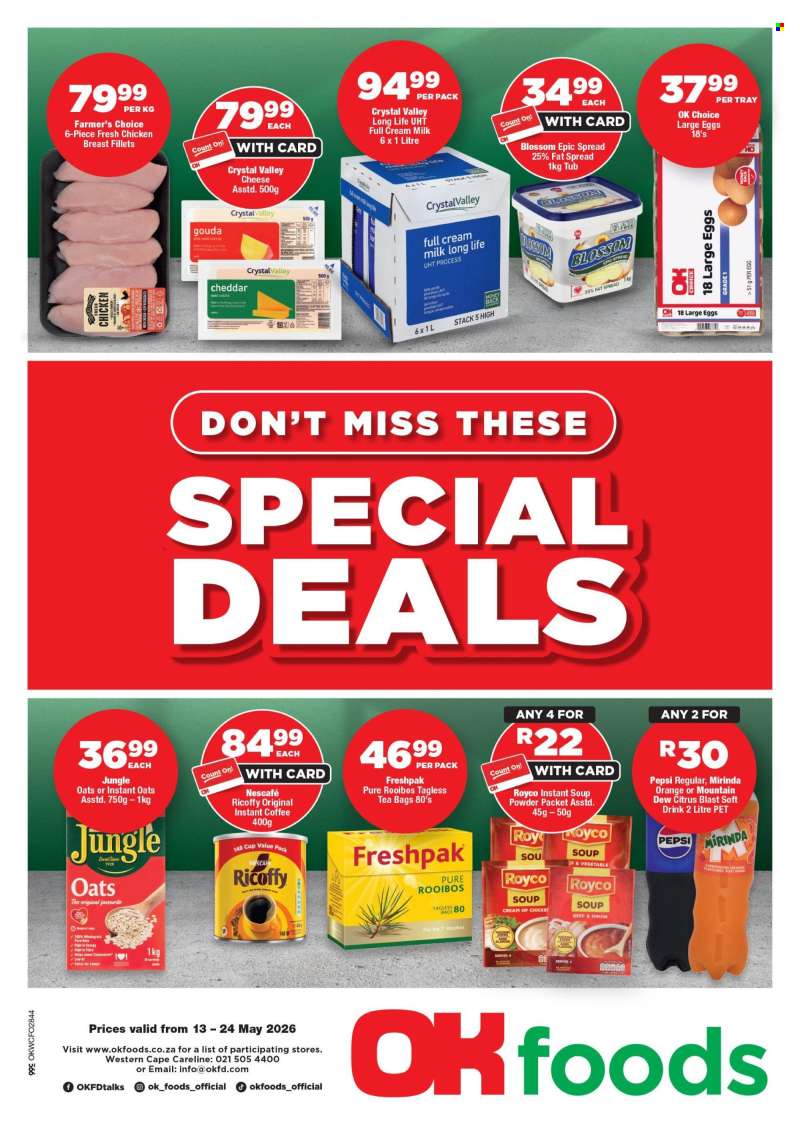 OK Foods catalogue  - 13/05/2026 - 24/05/2026.