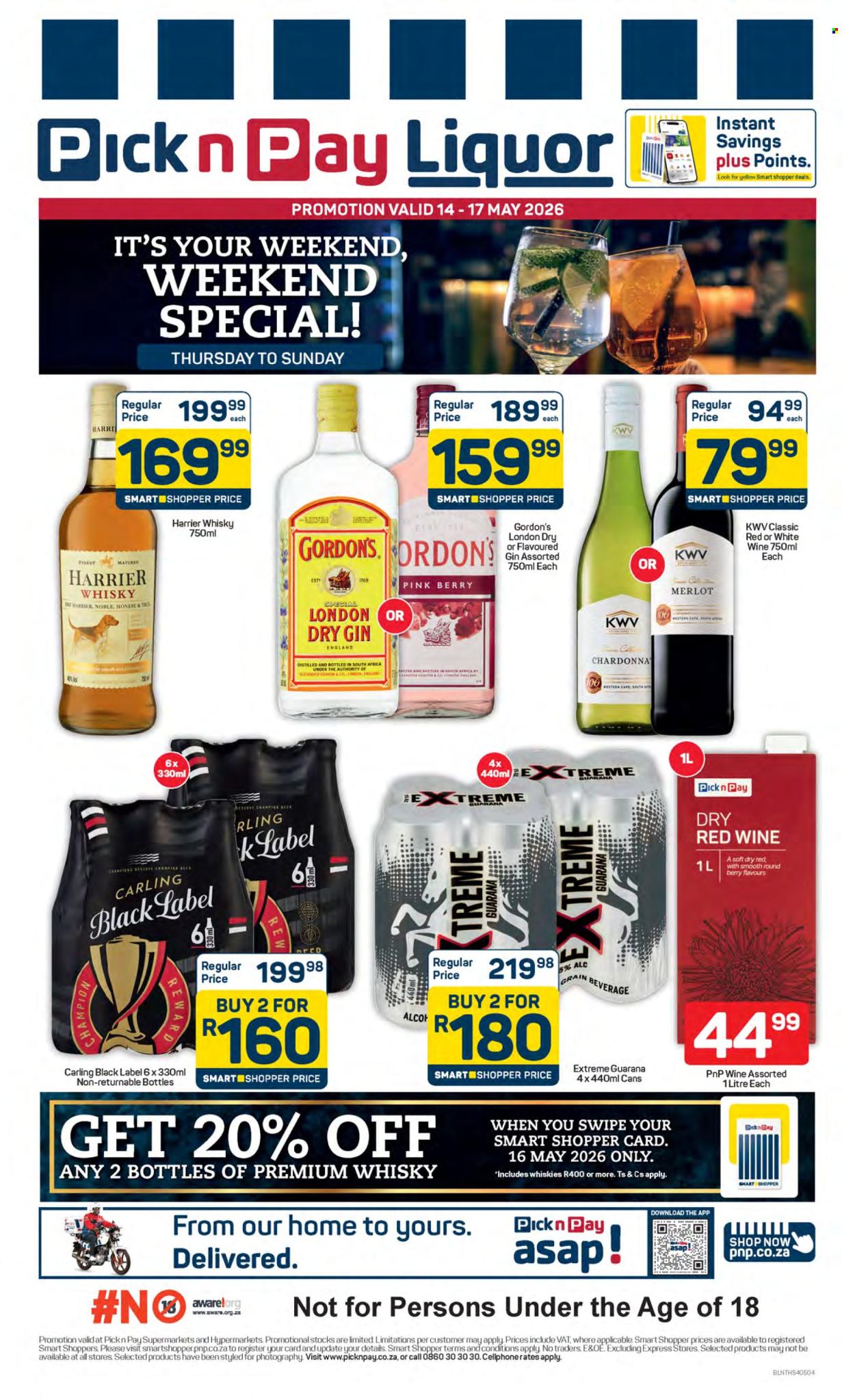 Pick n Pay specials - 14/05/2026 - 17/05/2026. Page 1