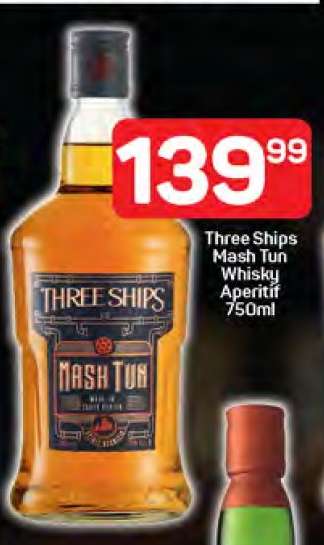 Three Ships Mash Tun Whisky Aperitif 750ml