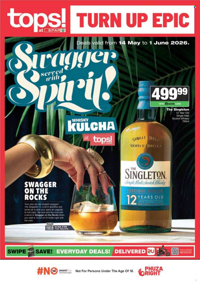TOPS at SPAR catalogue  - 14/05/2026 - 01/06/2026.