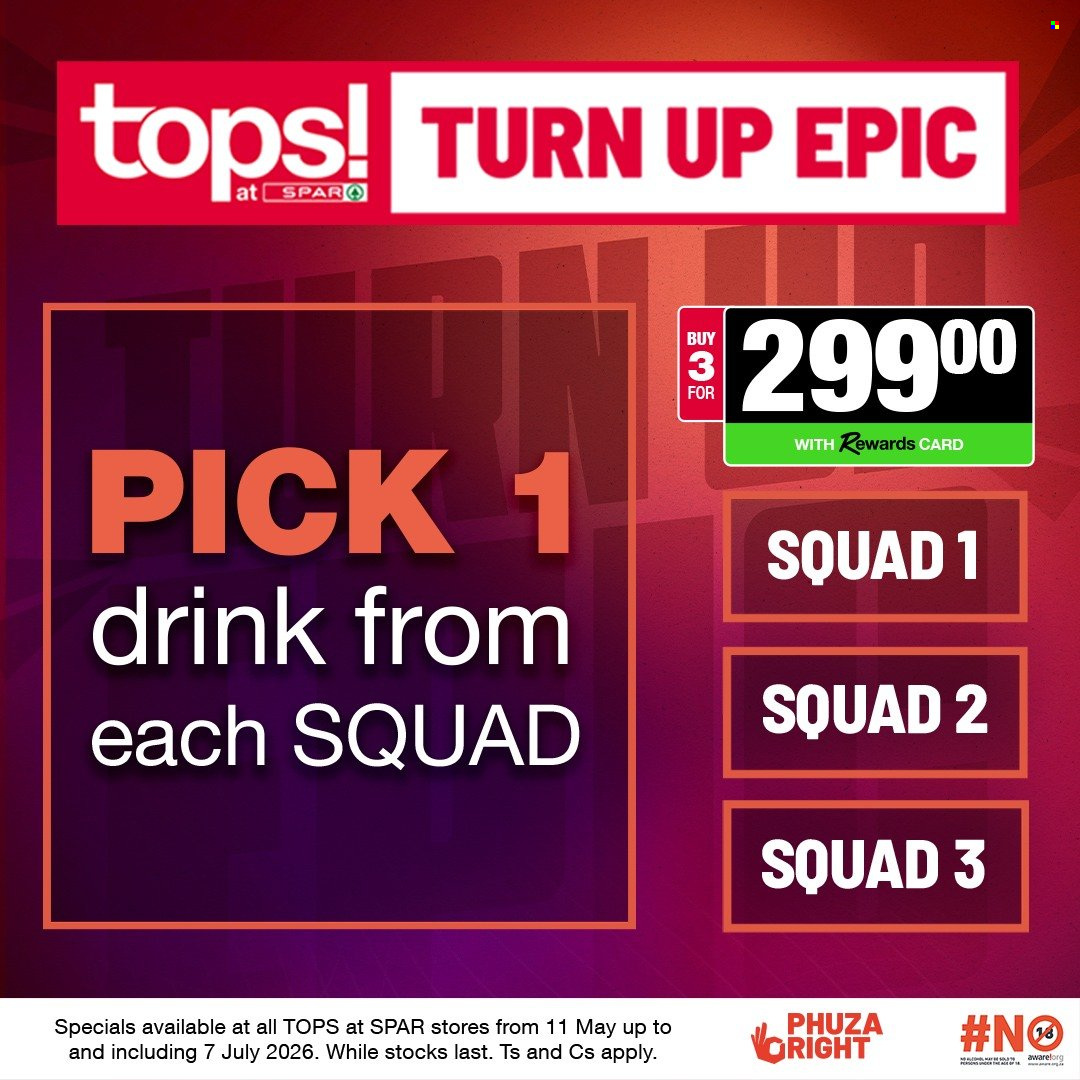 TOPS at SPAR specials - 11/05/2026 - 07/07/2026. Page 2